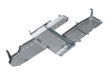 JLU Full Bellypan With Oil Door - 4 Door 3.0L Diesel Aluminum Artec Industries-1