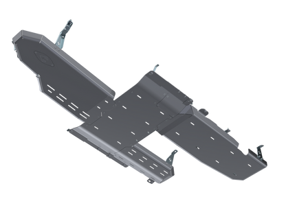 JLU Full Bellypan With Oil Door - 4 Door 3.0L Diesel Aluminum Artec Industries-3