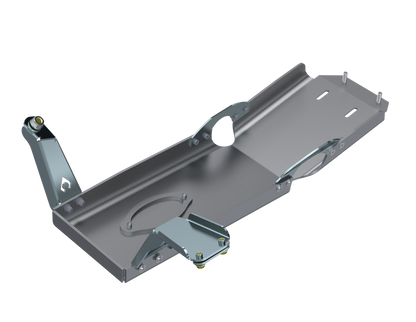 JLU Oil Skid Only With Oil Door 2 and 4 Door 3.6L Aluminum 18-Up Artec Industries-1