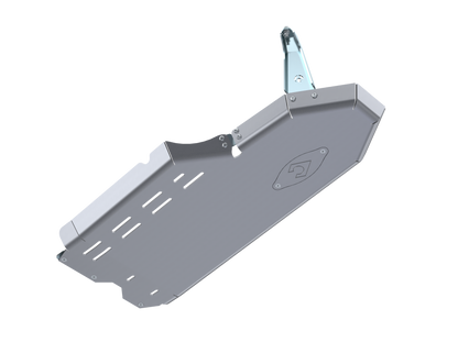 JLU and JT Oil Skid Only With Oil Door - 3.0L Diesel Aluminum Artec Industries