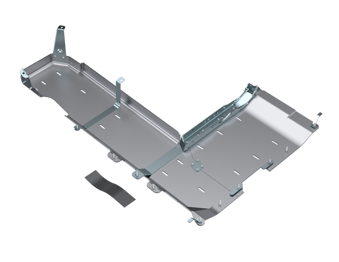 Artec Industries JLU T-Case/Fuel Skid Kit Only - 4 Door 3.6L Aluminum PRE-2018 Artec Industries