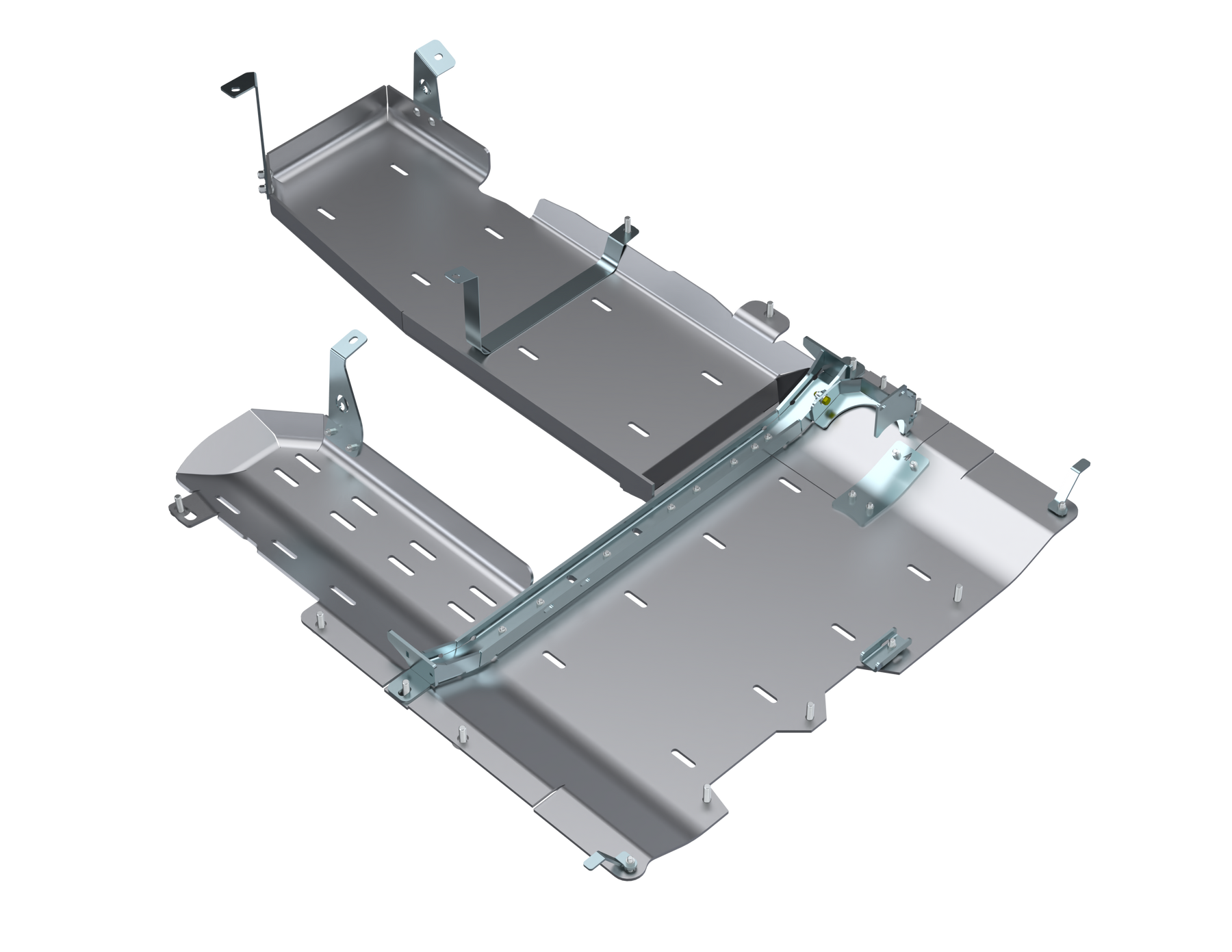 Artec Industries JLU T-Case/Fuel Skid/ DPF Only -  4 Door 3.0L Diesel Aluminum Artec Industries