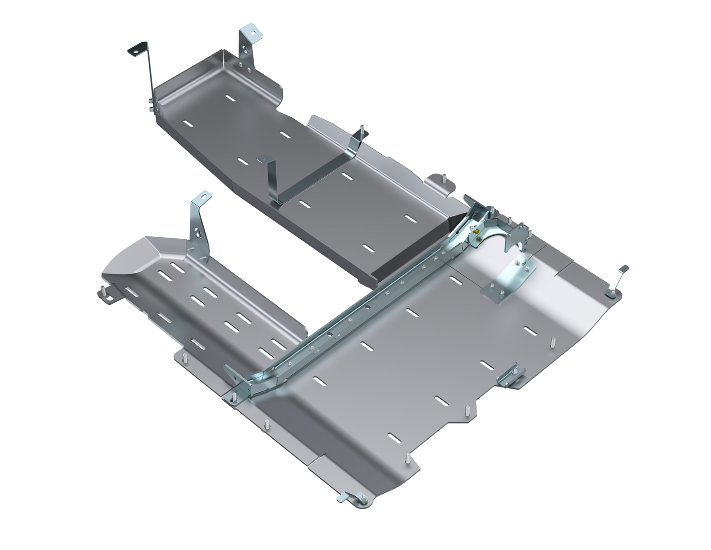 JLU T-Case/Fuel Skid/ DPF Only - 4 Door 3.0L Diesel Aluminum Artec Industries