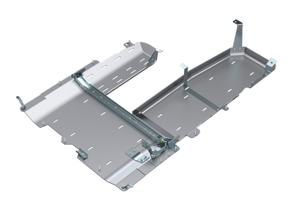 JLU T-Case/Fuel Skid/ DPF Only - 4 Door 3.0L Diesel Aluminum Artec Industries-1