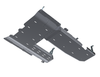 JLU T-Case/Fuel Skid/ DPF Only - 4 Door 3.0L Diesel Aluminum Artec Industries-3