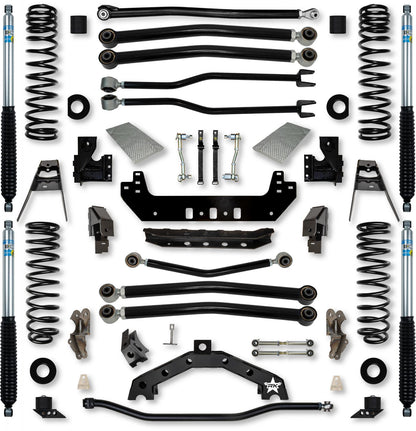 4.5 Inch Adventure X2 Long-Arm Suspension System for Jeep Wrangler JL Gas Models Rock Krawler-1