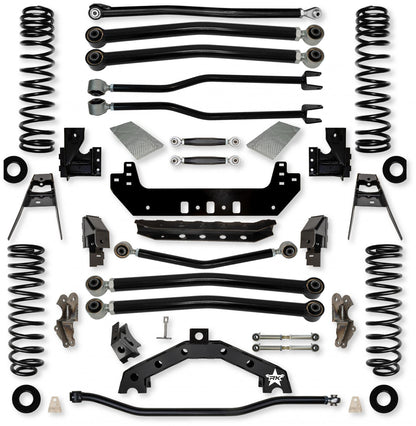 4.5 Inch Adventure X2 No Limits Long-Arm Suspension System for Jeep Wrangler JLU 392 Models Rock Krawler-1