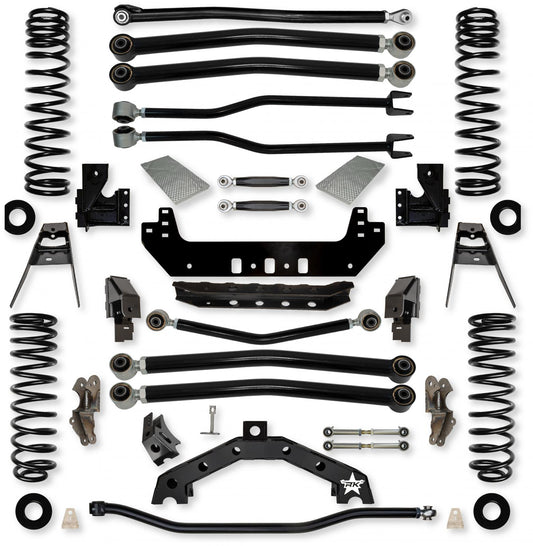 4.5 Inch Adventure X2 No Limits Long-Arm Suspension System for Jeep Wrangler JLU 392 Models Rock Krawler-1