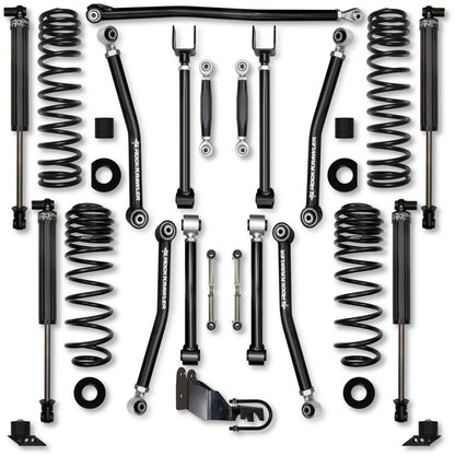 4.5 Inch Adventure X No Limits Mid-Arm Suspension System for Jeep Wrangler JL Gas Models Rock Krawler