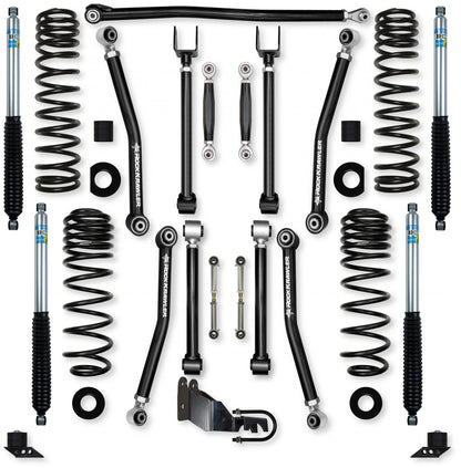 4.5 Inch Adventure X No Limits Mid-Arm Suspension System for Jeep Wrangler JLU Diesel Models Rock Krawler-1