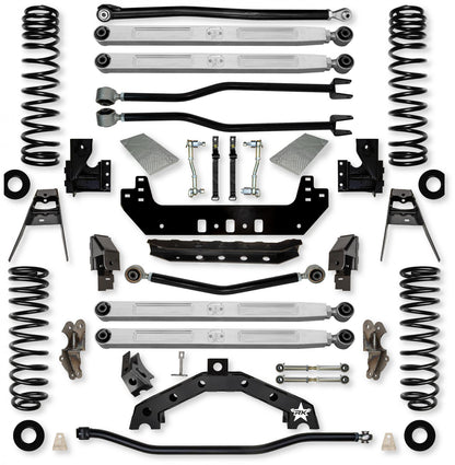 4.5 Inch Adventure X2 Pro Elite Long-Arm Suspension System for Jeep Wrangler JL Gas Models Rock Krawler-2