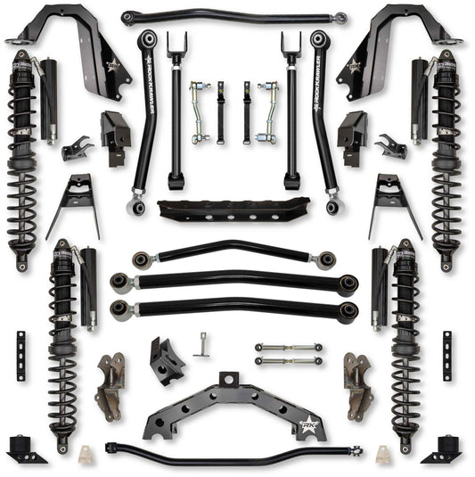 4.5 Inch T-REX Coilover Suspension System for Jeep Wrangler JL Gas Models Trail Runner System Stage 1 Rock Krawler