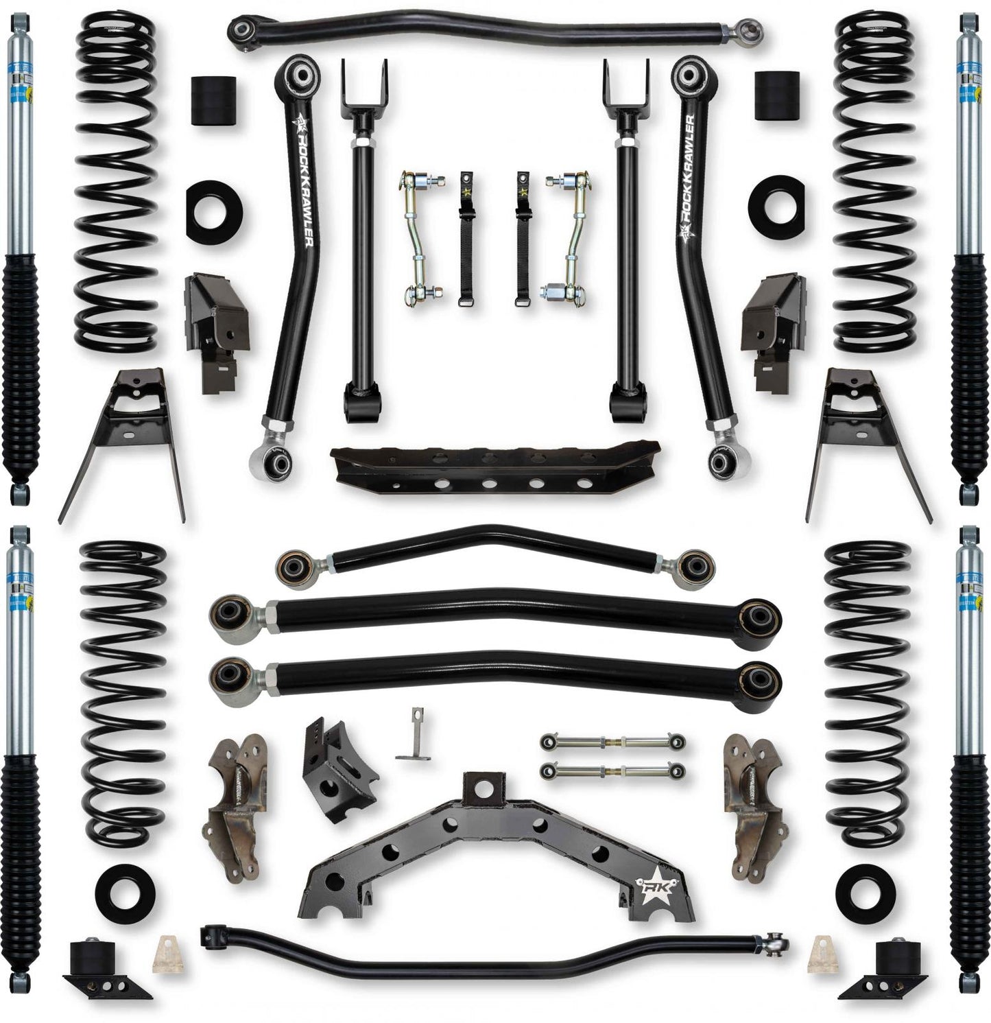 4.5 Inch T-REX Suspension System for Jeep Wrangler JLU 4XE Models Rock Krawler-1