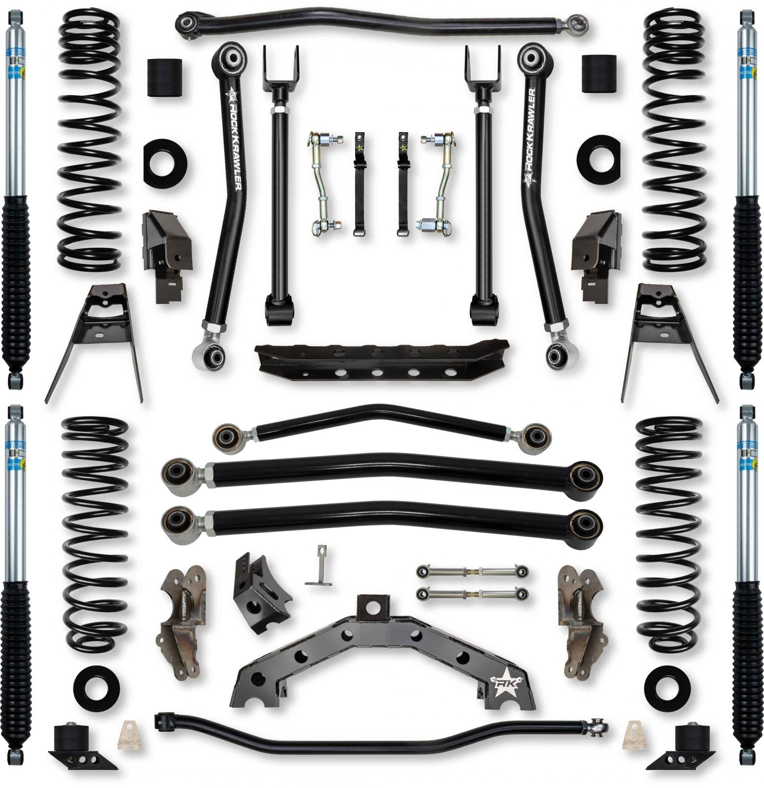 4.5 Inch T-REX Suspension System for Jeep Wrangler JLU 4XE Models Rock Krawler-1