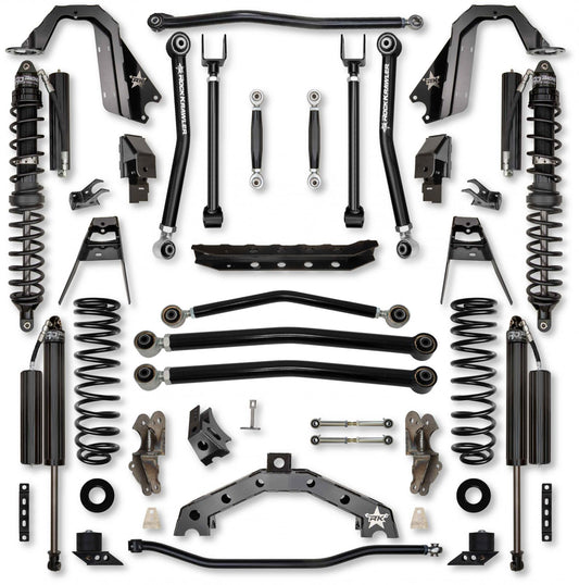 4.5 Inch T-REX Coilover Suspension System for Jeep Wrangler JLU 4XE Models Comp Stage 1 Rock Krawler