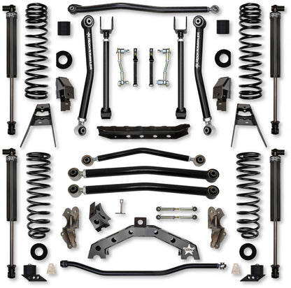 4.5 Inch T-REX Suspension System for Jeep Wrangler JLU 4XE Models Rock Krawler