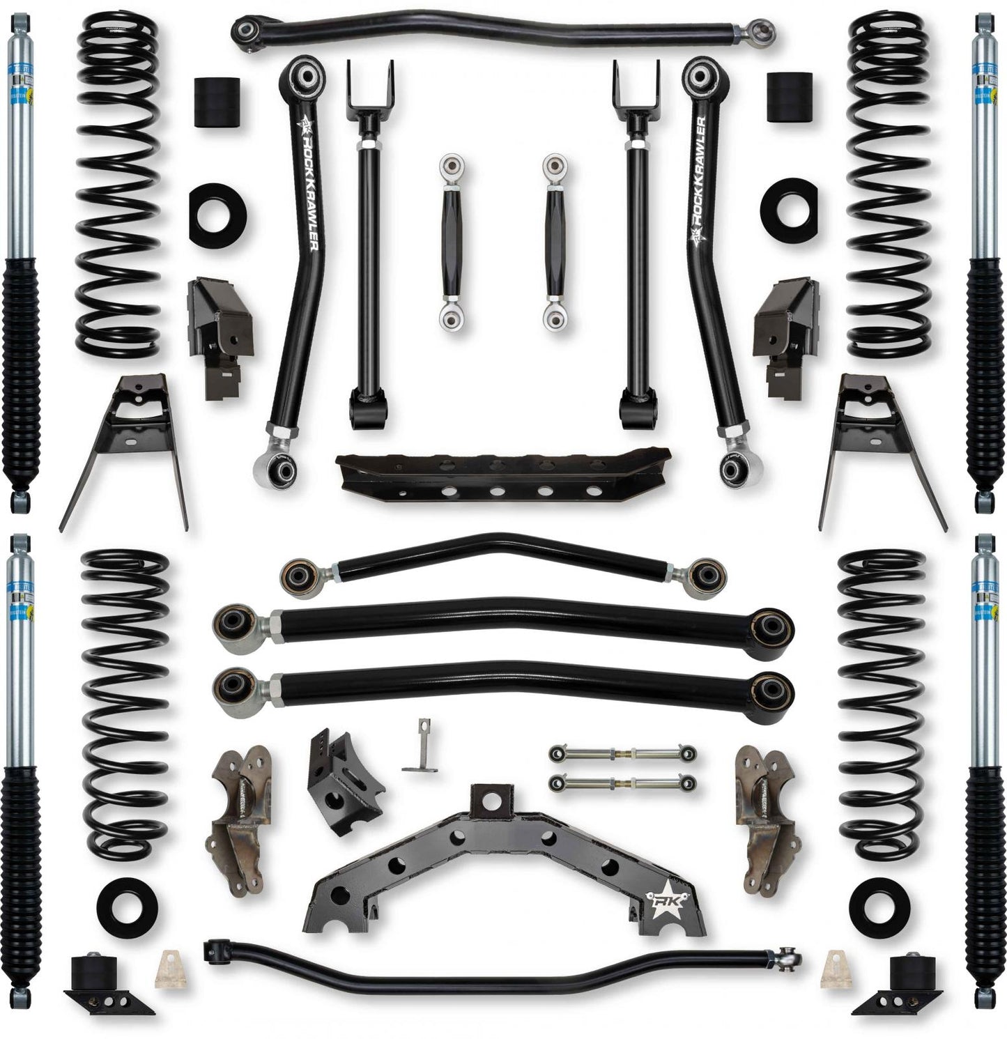 4.5 Inch T-REX No Limits Suspension System for Jeep Wrangler JL Gas Models Rock Krawler-1