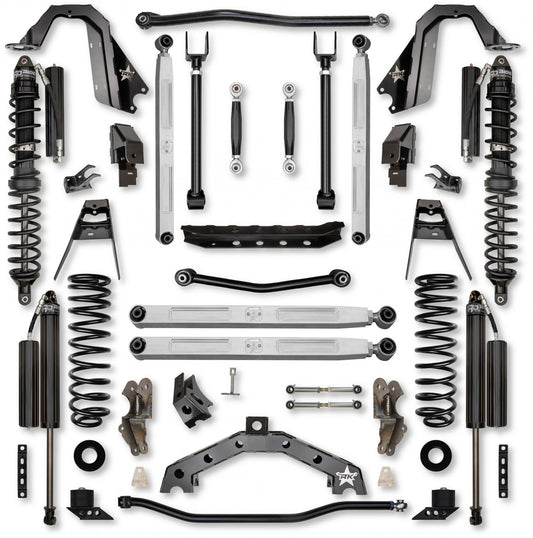 4.5 Inch T-REX Pro Elite Coilover No Limits Suspension System for Jeep Wrangler JL Gas Models Comp Stage 1 Rock Krawler