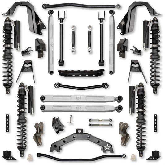 4.5 Inch T-REX Pro Elite Coilover No Limits Suspension System for Jeep Wrangler JL Gas Models Trail Runner System Stage 1 Rock Krawler