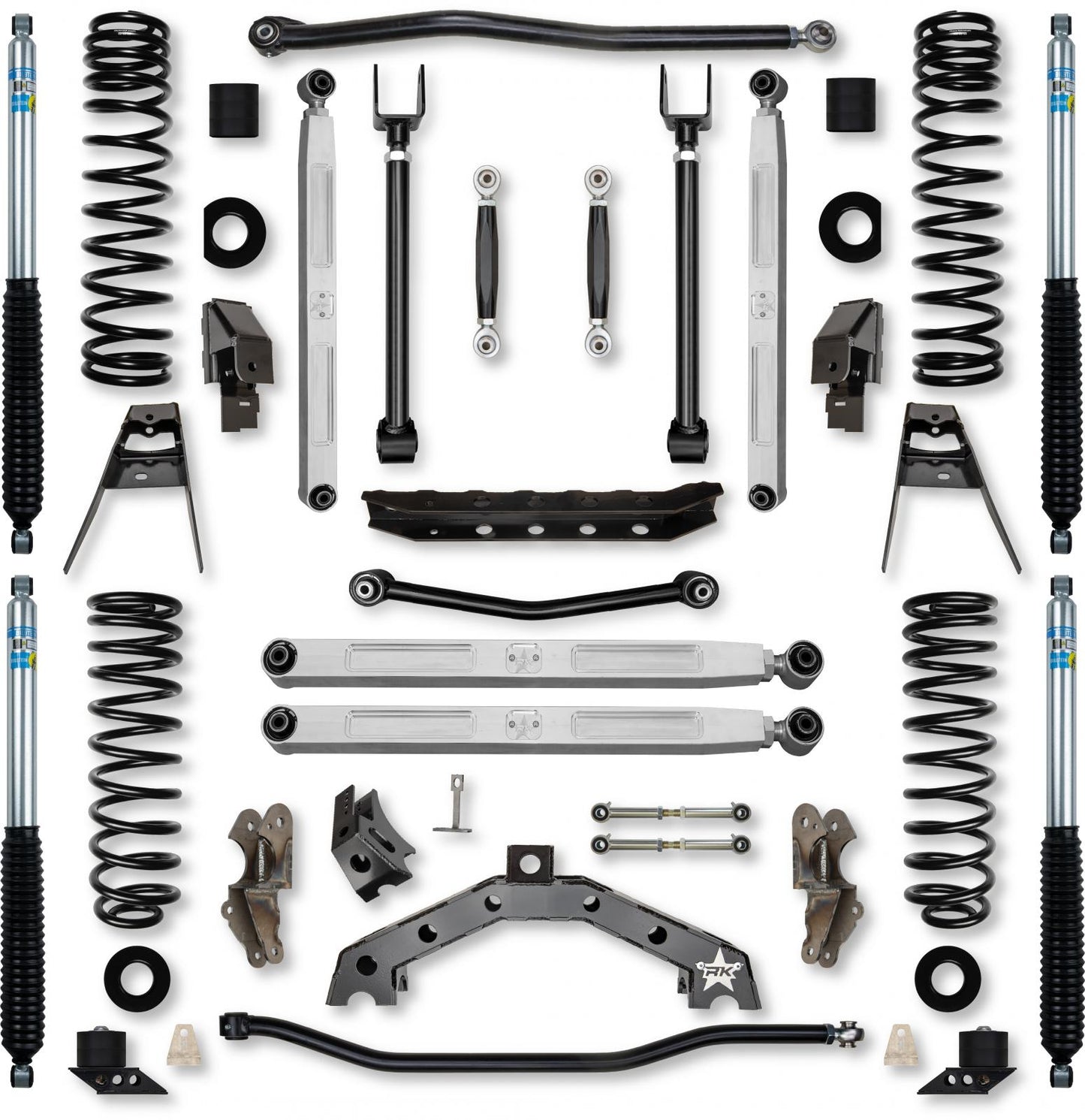 4.5 Inch T-REX Pro Elite No Limits Suspension System for Jeep Wrangler JLU 4XE Models Rock Krawler-1