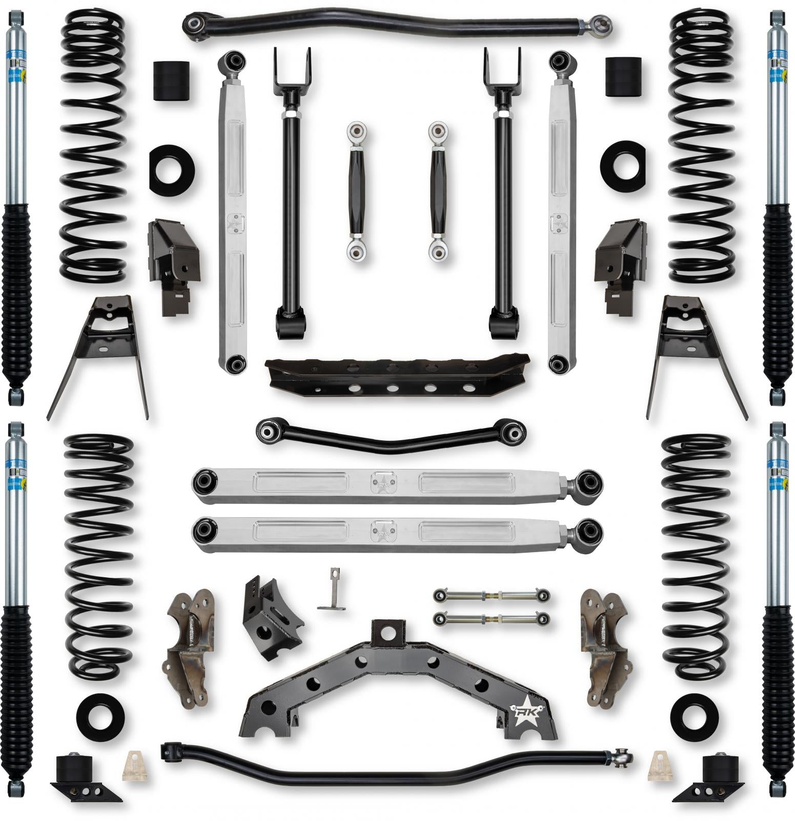 4.5 Inch T-REX Pro Elite No Limits Suspension System for Jeep Wrangler JLU 4XE Models Rock Krawler-1