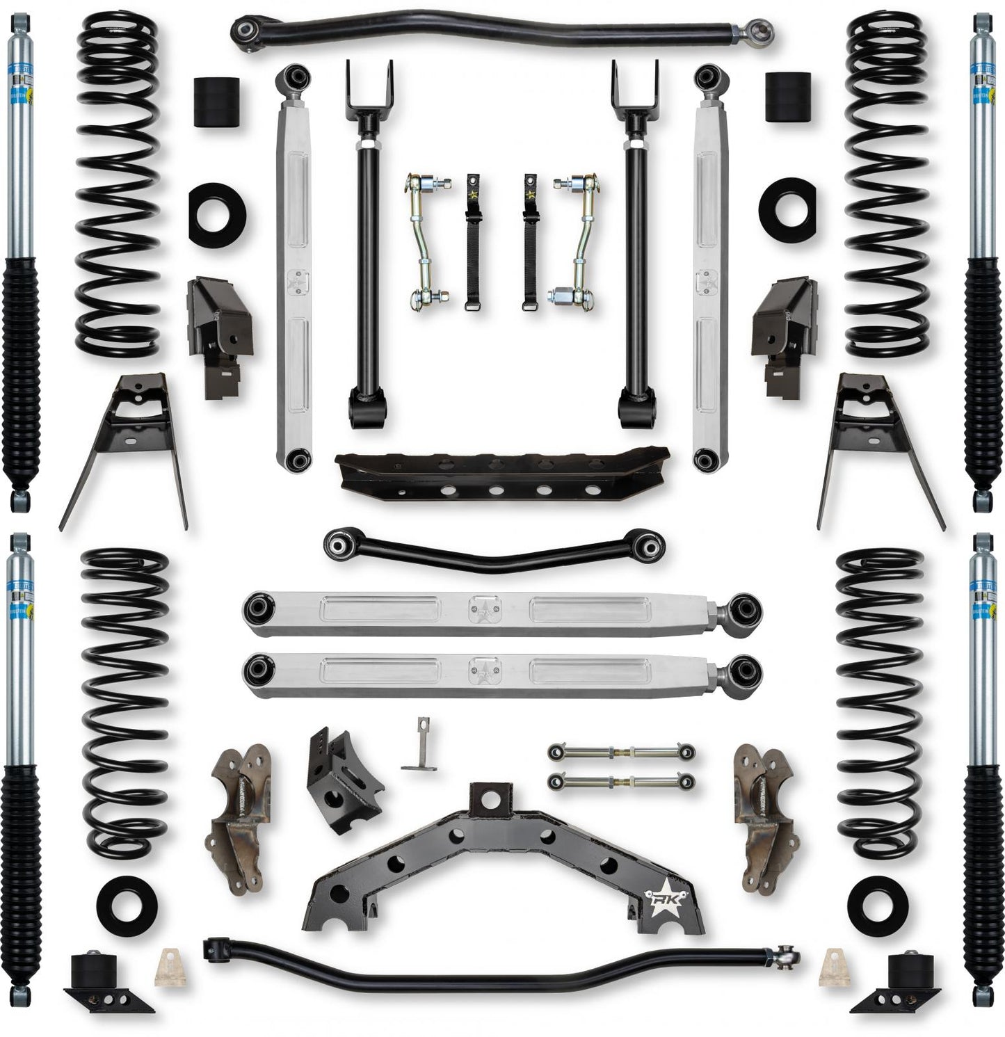 4.5 Inch T-REX Pro Elite Suspension System for Jeep Wrangler JL Gas Models Rock Krawler-1