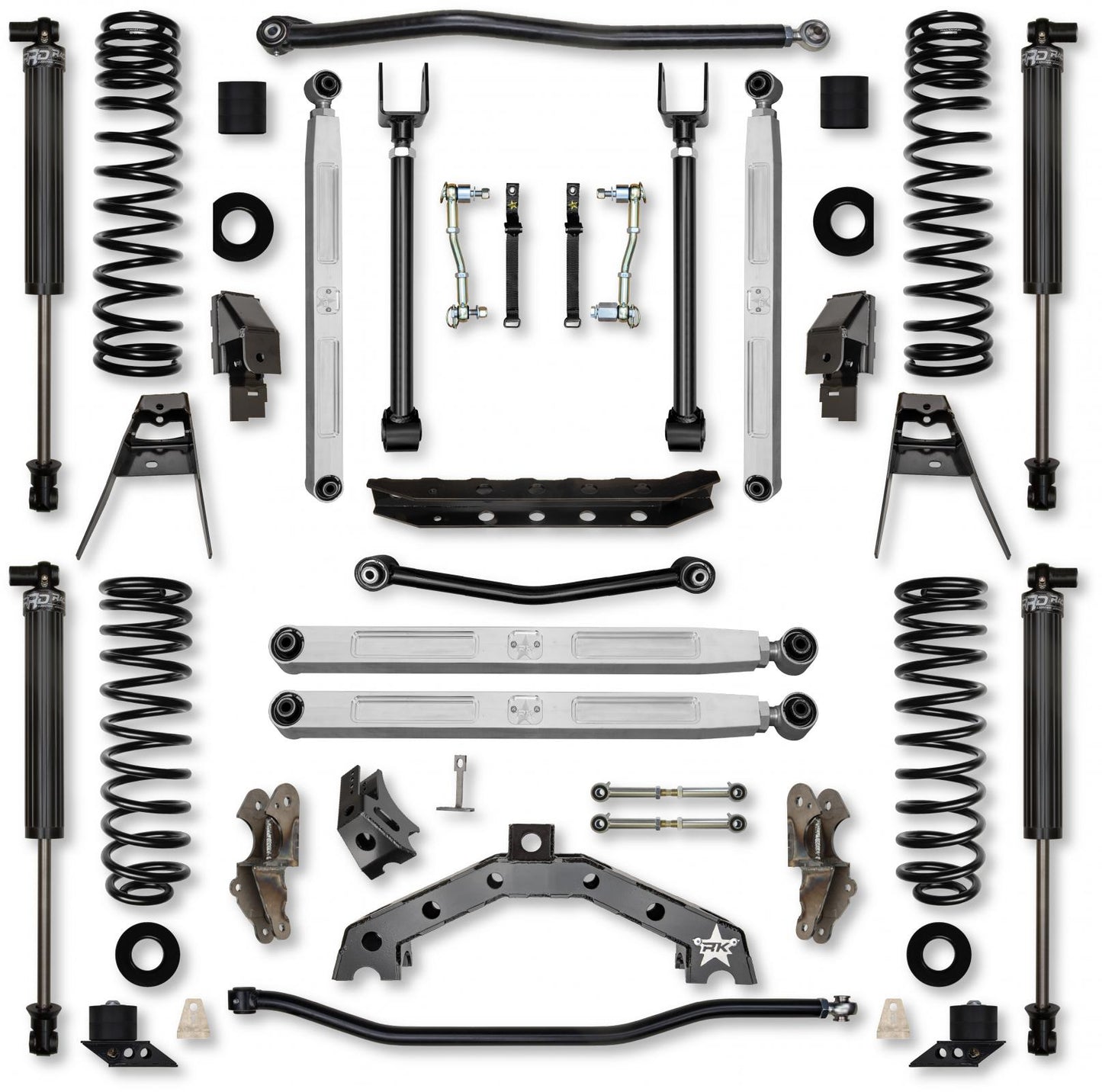 4.5 Inch T-REX Pro Elite Suspension System for Jeep Wrangler JL Gas Models Rock Krawler