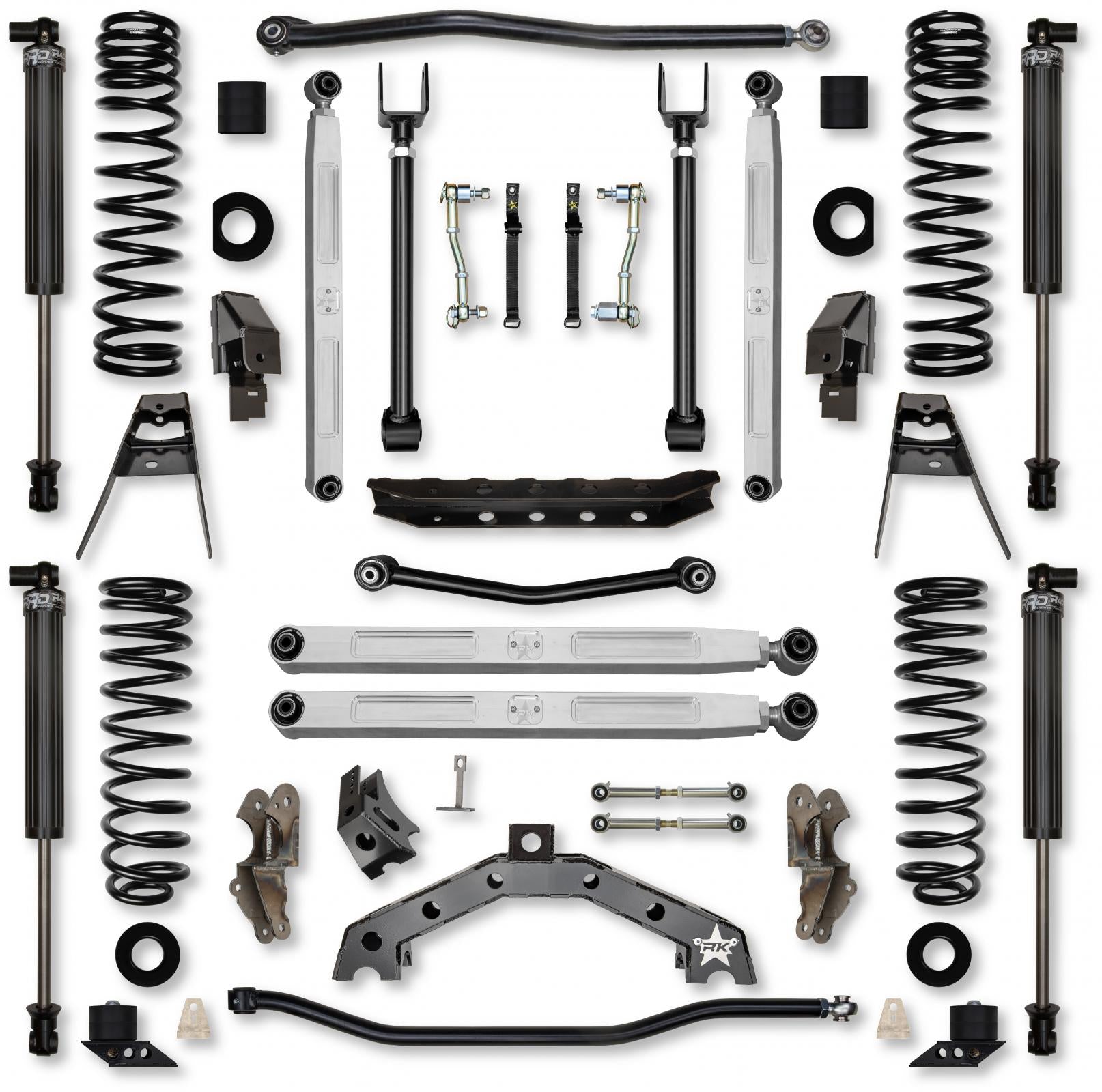 4.5 Inch T-REX Pro Elite Suspension System for Jeep Wrangler JL Gas Models Rock Krawler