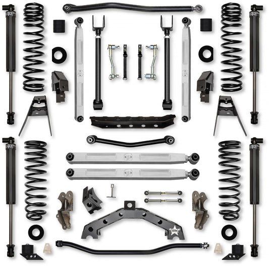4.5 Inch T-REX Pro Elite Suspension System for Jeep Wrangler JLU 4XE Models Rock Krawler