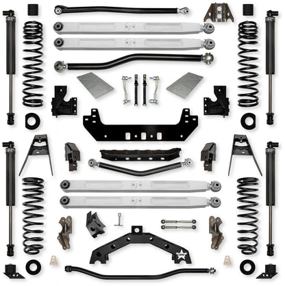 4.5 Inch X-Factor X2 Pro Elite Long-Arm Suspension System for Jeep Wrangler JL Gas Models Rock Krawler