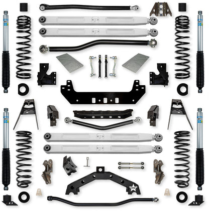 4.5 Inch X-Factor X2 Pro Elite Long-Arm Suspension System for Jeep Wrangler JLU Gas Models Rock Krawler-1