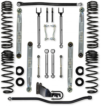 4.5 Inch X-Factor Pro Elite Mid-Arm Suspension System for Jeep Wrangler JLU 4XE Models Rock Krawler-1
