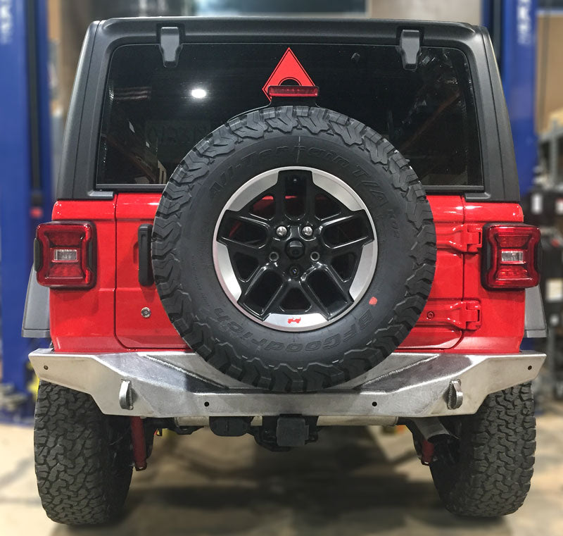 JL Nighthawk Rear Bumper - No Sensor Holes Artec Industries-4