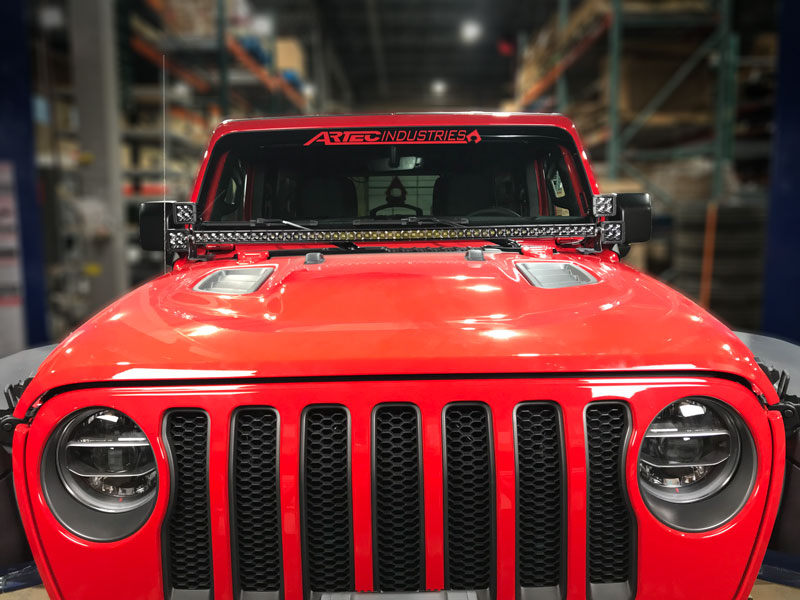 JL 50 Inch Led Light Bar Mount Hood Artec Industries-2