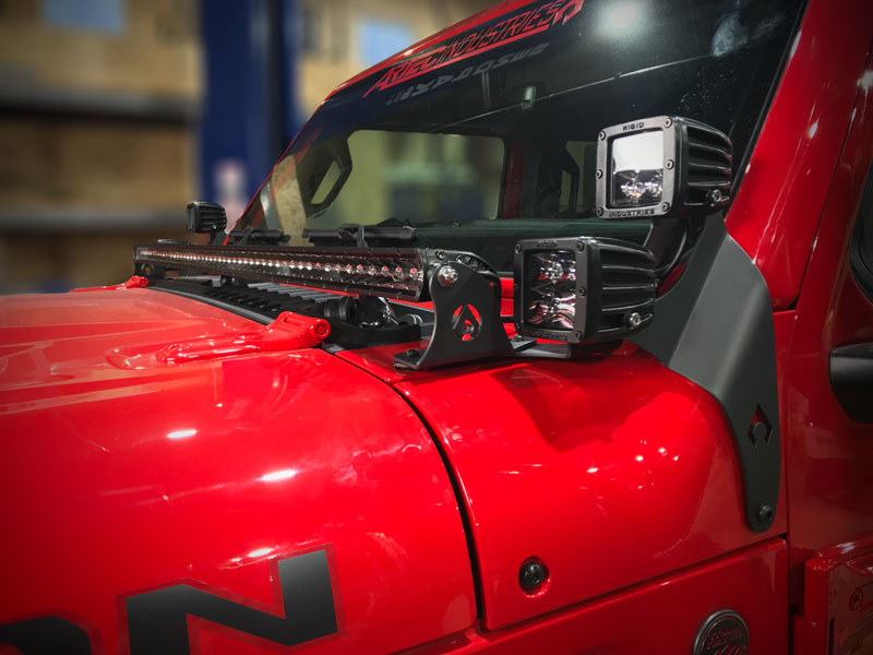 JL 50 Inch Led Light Bar Mount Hood Artec Industries-3