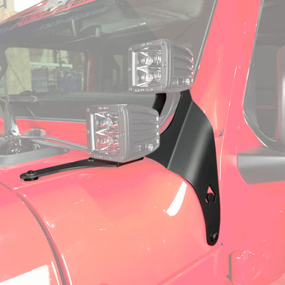 JL A-Pillar Dual Led Cube Light Mount Artec Industries-4