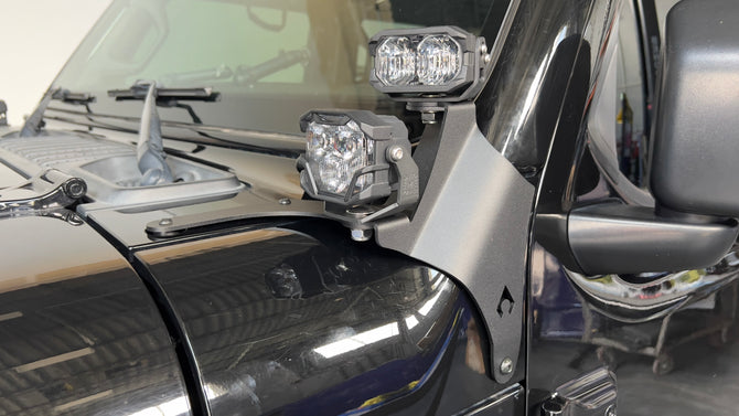 Artec Industries JL-JT A-Pillar Dual Surface Light Mount Artec Industries