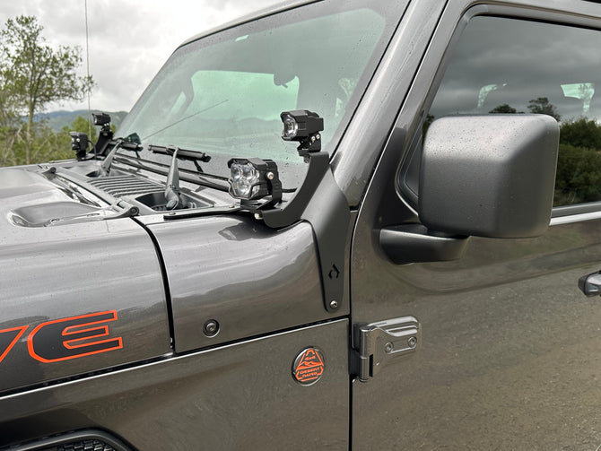 Artec Industries JL-JT 392 Mojave A-Pillar Dual Surface Light Mount Artec Industries