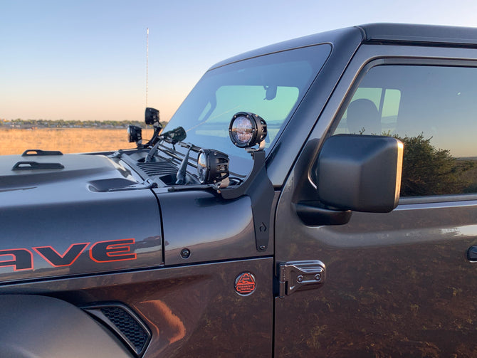 Artec Industries JL-JT 392 Mojave A-Pillar Dual Surface Light Mount Artec Industries