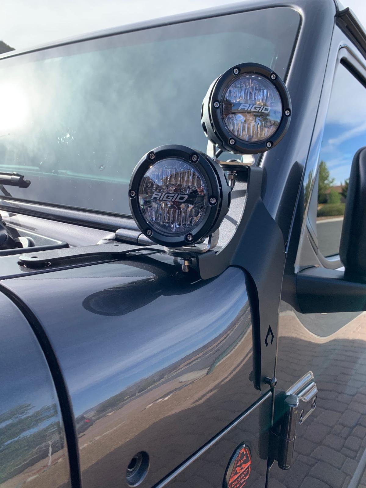 Artec Industries JL-JT 392 Mojave A-Pillar Dual Surface Light Mount Artec Industries