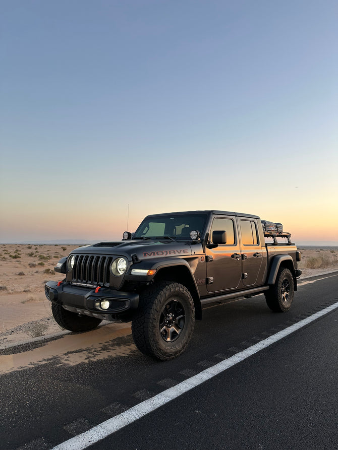 JL-JT 392 Mojave A-Pillar Single Surface Light Mount Artec Industries-4