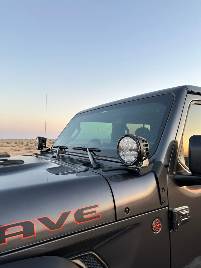 JL-JT 392 Mojave A-Pillar Single Surface Light Mount Artec Industries-5