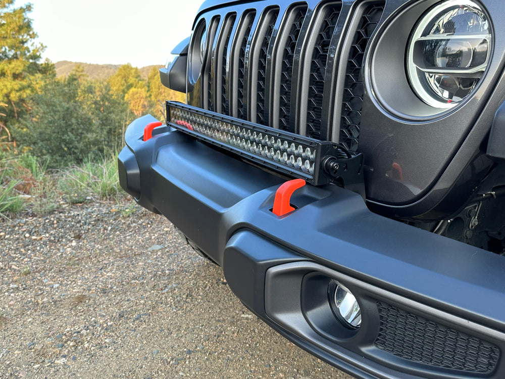 JL-JT Front Bumper 30 Inch Light Mount Artec Industries-2