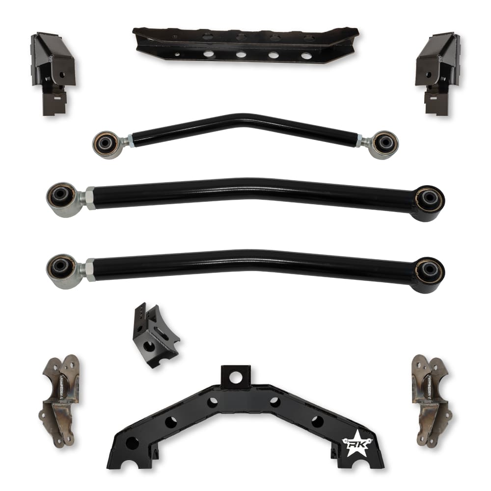 Adventure-X Rear Long-Arm Upgrade For Jeep Wrangler JL/JLU Gas Rock Krawler