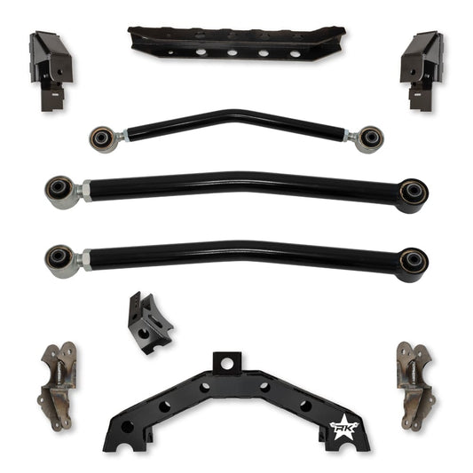 Adventure-X Rear Long-Arm Upgrade For Jeep Wrangler JL/JLU Gas Rock Krawler