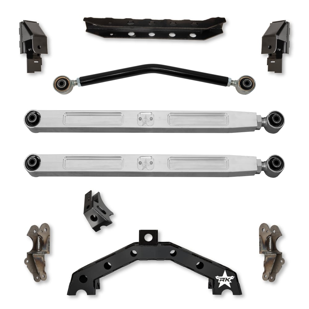 Adventure-X Pro Elite Rear Long-Arm Upgrade For Jeep Wrangler JL/JLU Gas Rock Krawler