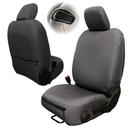 Jeep JL Front Seat Covers Base Line Performance 2 DR Only 18-Present Wrangler JL Pair Bartact