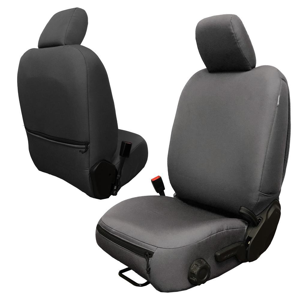Jeep JL U Front Seat Covers Base Line Performance 4 DR Only 18-Present Wrangler JL Pair Bartact
