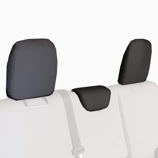 Jeep Bench Headrest Covers 2018+ Wrangler JLU 4 Door (No Armrest) Bartact-1