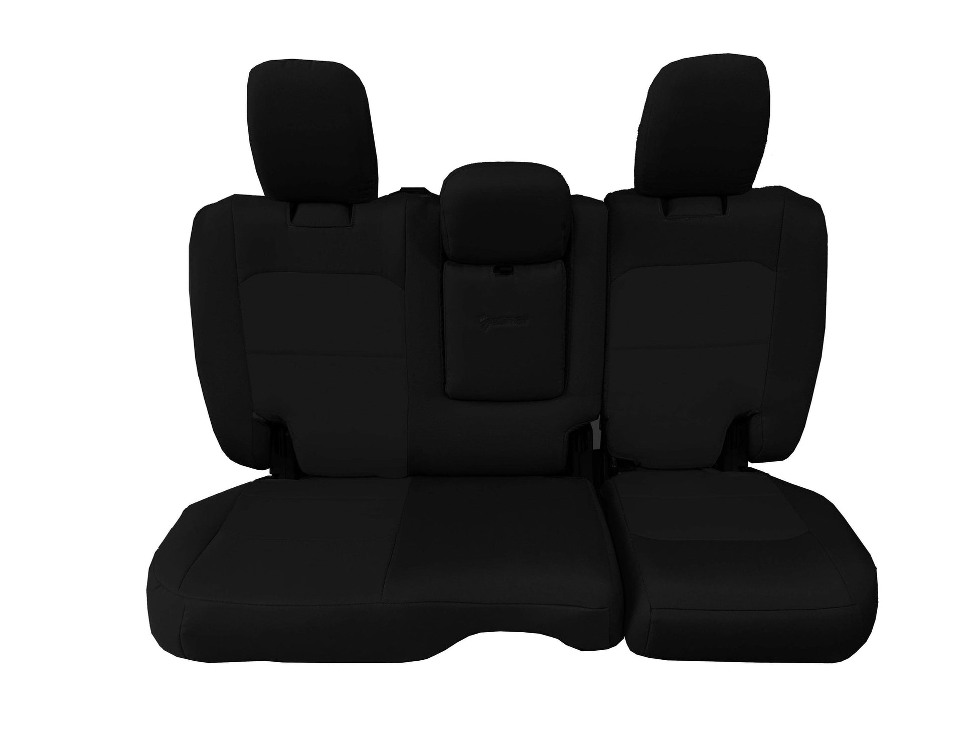 Jeep JLU Tactical Rear Bench Seat Covers 4 Door 18-Present Wrangler JLU w/ Fold Down Armrest 4XE Edition Only Bartact-2